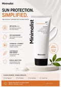 Minimalist SPF 50 PA++++ Sunscreen