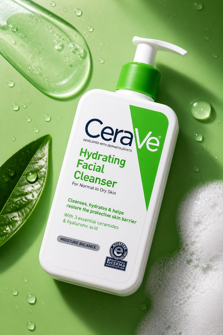 CeraVe Hydrating Cleanser – Gentle Daily Face & Body Wash