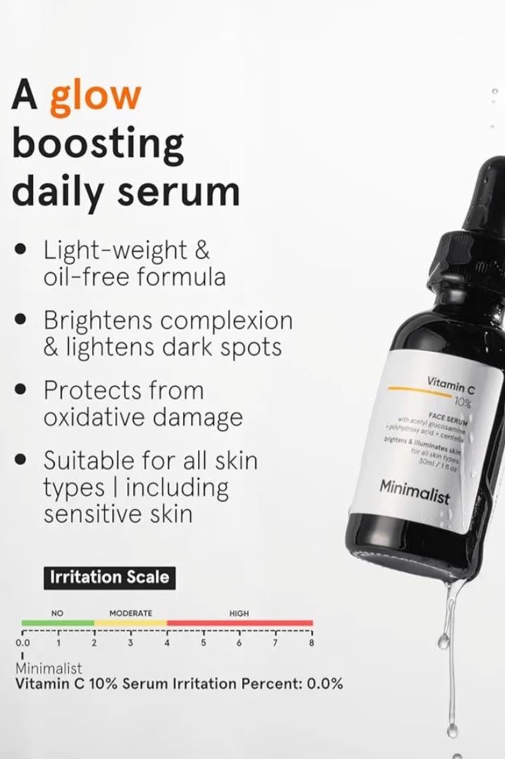 Minimalist Vitamin C 10% Face Serum